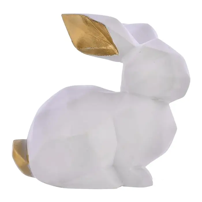 Resin Decorative Rabbit Statue