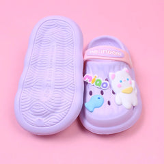 Light Purple Cute Miao Clogs