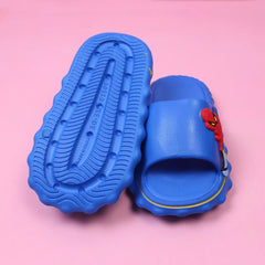 Spider Man Dashing Blue Flat Slides