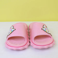 Dashing Pink Unicorn Flat Slides