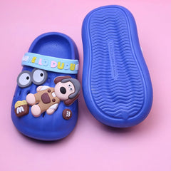 Dashing Blue Hello Dudu Kids Clogs