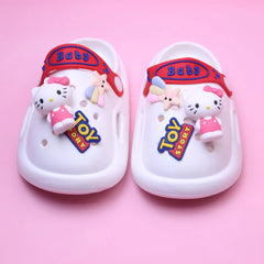 Cute White Baby Toy Story Kids Clogs