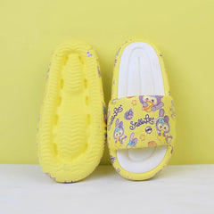 Attractive Yellow Themed Flat Slides