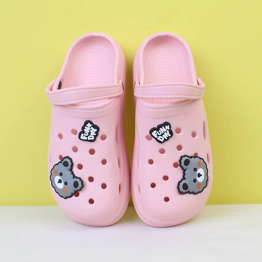 Attractive Pink Themed Clogs