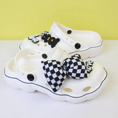 Attractive Off White Themed Clogs