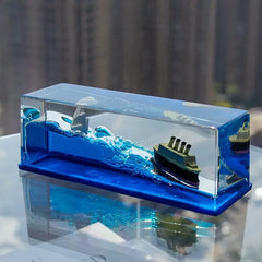 Titanic Iceberg Cruise Ship Drift Bottle Decoration