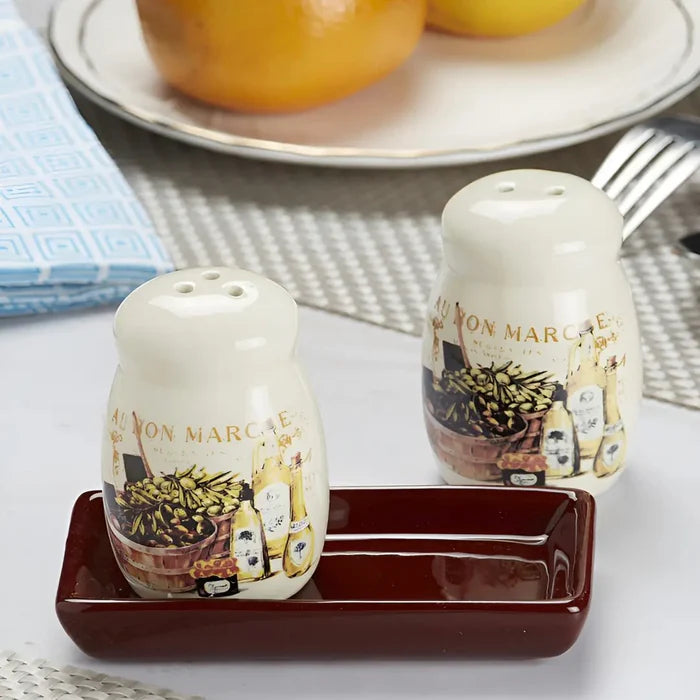 Ceramic Salt And Pepper Shakers