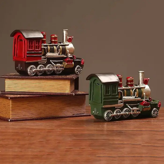 Secret Retro Train Money Bank