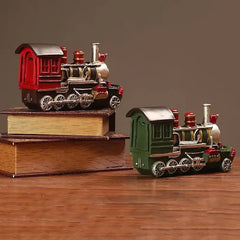 Secret Retro Train Money Bank
