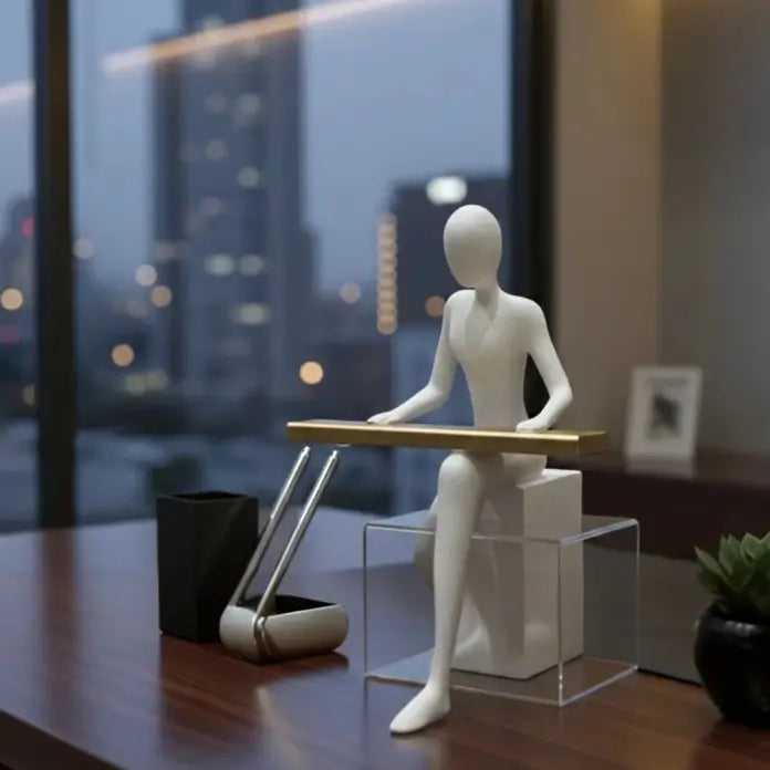 Sleek Minimalist Art Sculpture
