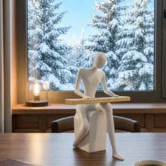 Sleek Minimalist Art Sculpture