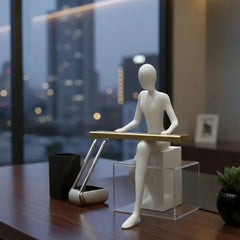 Sleek Minimalist Art Sculpture