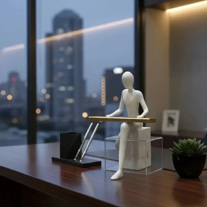 Sleek Minimalist Art Sculpture