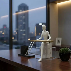 Sleek Minimalist Art Sculpture
