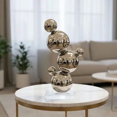Stainless Steel Ball Decor Ornament