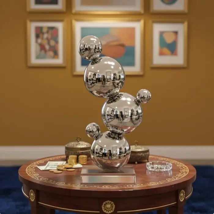 Stainless Steel Ball Decor Ornament