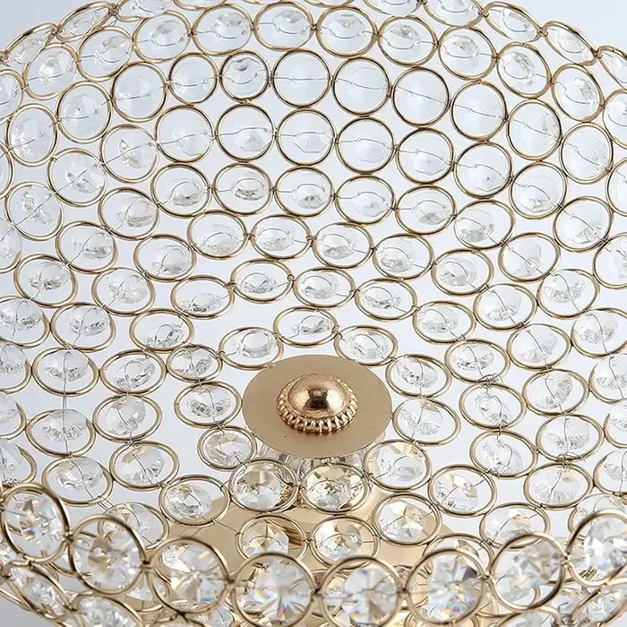 Metal Crystal Storage Bowl