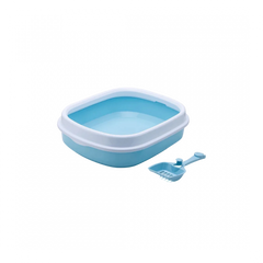 CATCHCAT PETS CAT LITTER TRAY WITH SCOOP 18 INCH