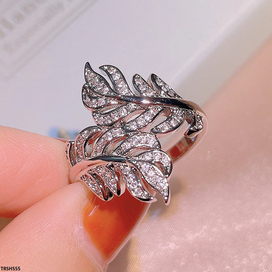 TRSH555 KYC Double Leaf Ring - TRSH