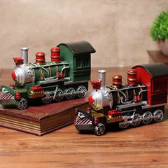 Secret Retro Train Money Bank