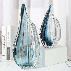 Correa Transparent Glass Vase