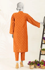 JACQUARD WOMEN STITCHED 2PC SUIT