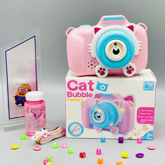 Cat Cartoon Bubble Maker Camera