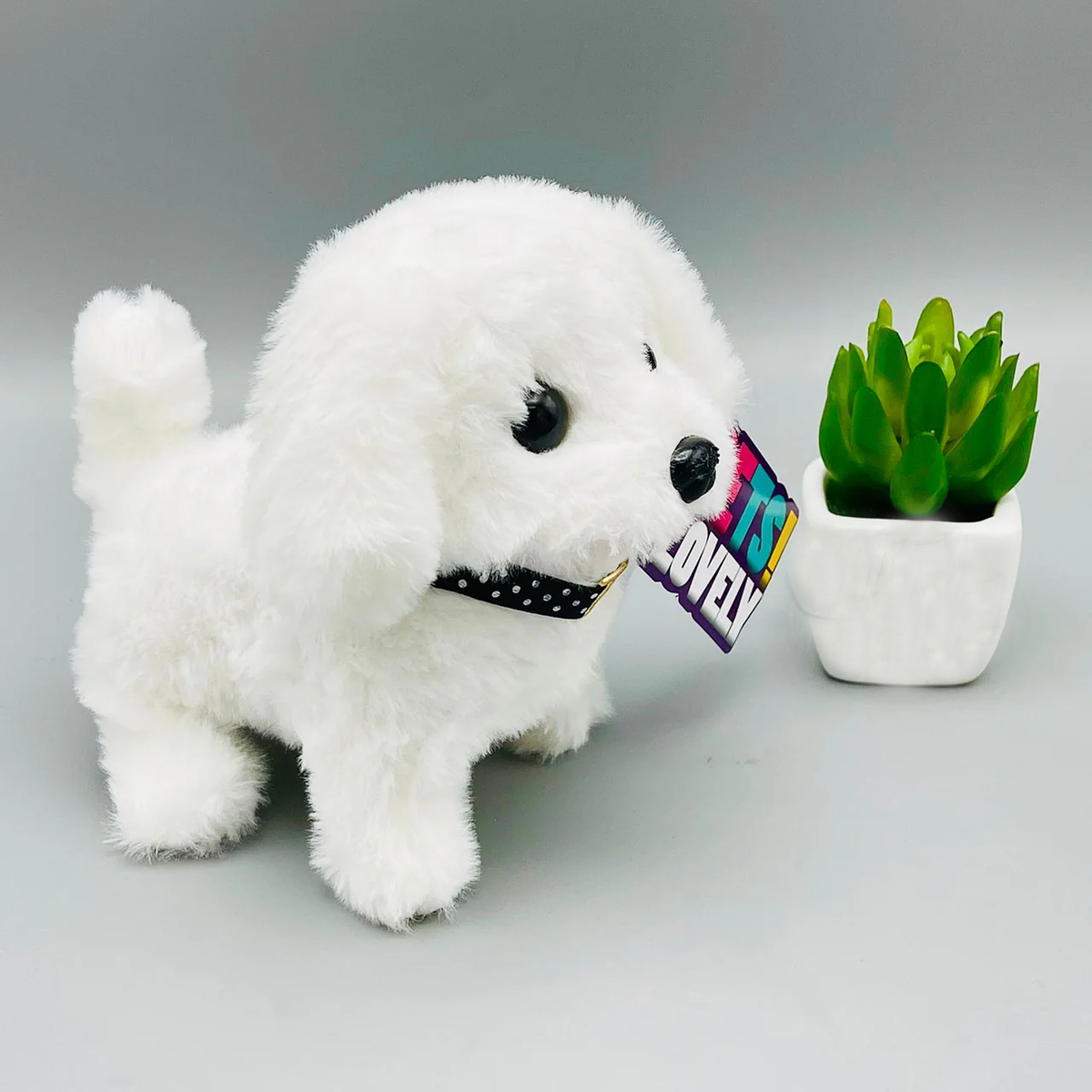 Cute Walking Plush Pet Dog with Sound