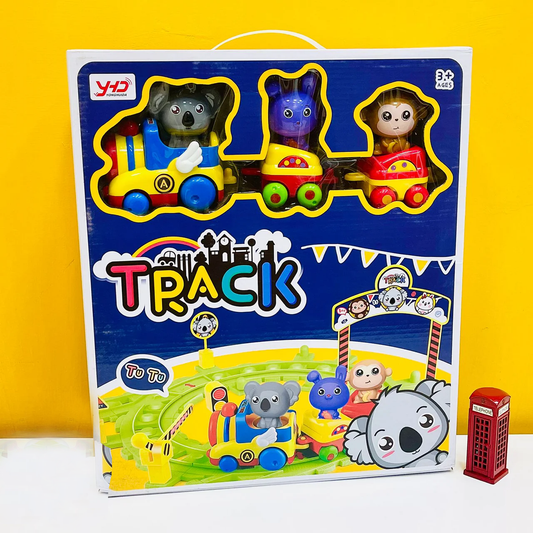 Colorful Cartoon Traffic Track Toy