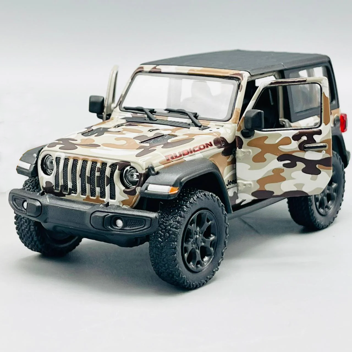 Kinsmart 2018 Rubicon Jeep Wrangler - Hard Top | Soft Top