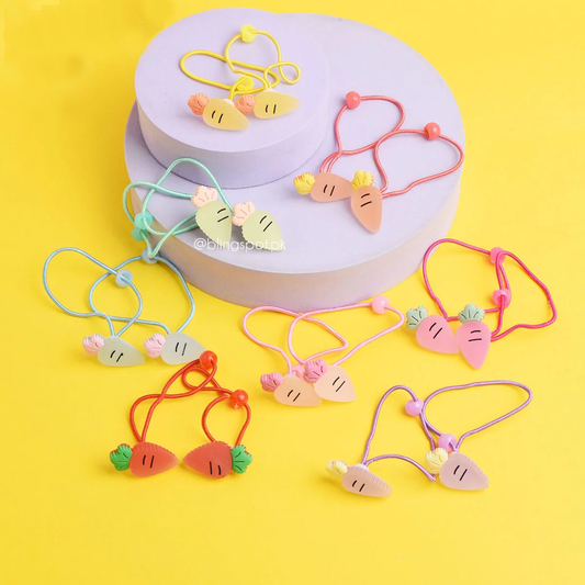 CARROT - HAIR TIES