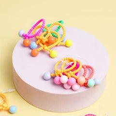 POLKA BEADS - HAIR TIE