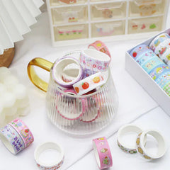 60Rolls/Set Cute Cartoon Washi Tape Set