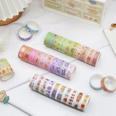 60Rolls/Set Cute Cartoon Washi Tape Set