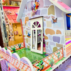 3D Stereo Puzzle Cartoon House Castle Building Model