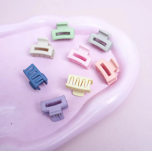 MINI CANDY COLOR HAIR CLAW - STYLE 3