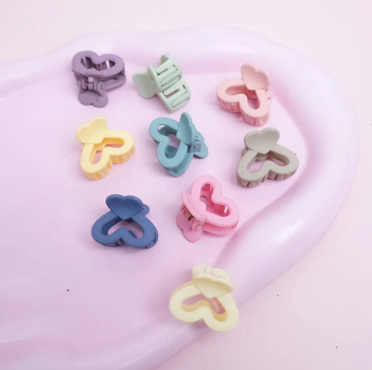 MINI CANDY COLOR HAIR CLAW - STYLE 2