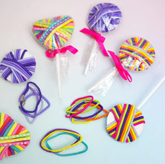 LOLLIPOP CANDY - HAIR TIE SET