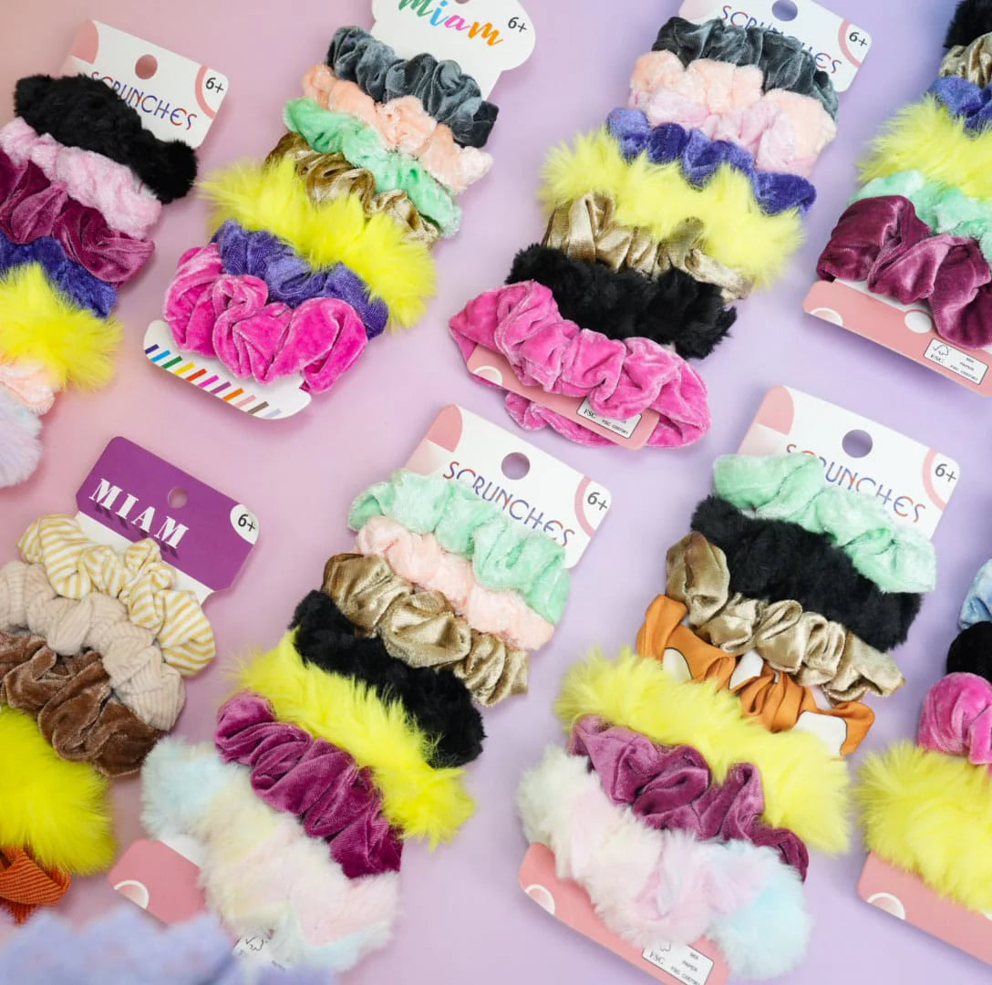 FANCY MIXED - HAIR SCRUNCHIE SET STYLE 3