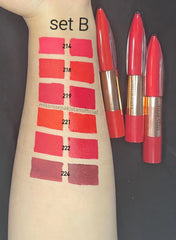 Dual-Ended Matte Lipstick & Lip Gloss