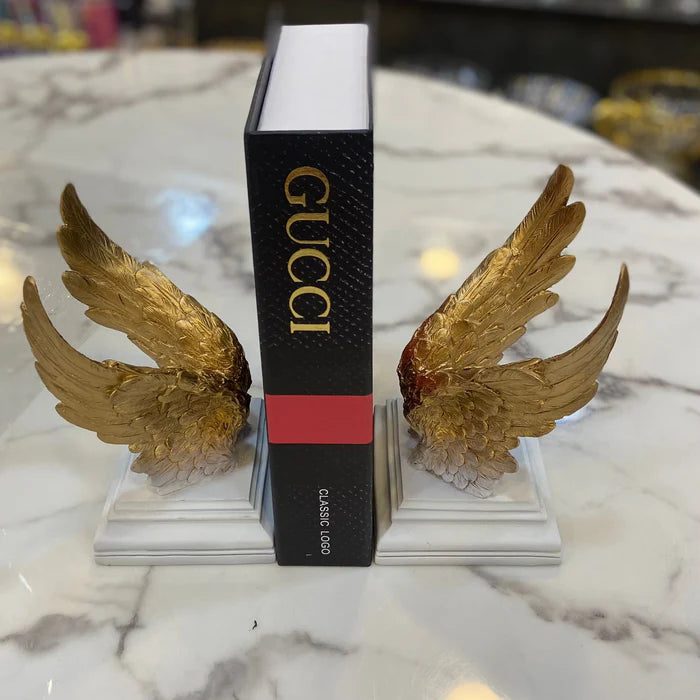 Golden Wings Bookends (1 Pair)