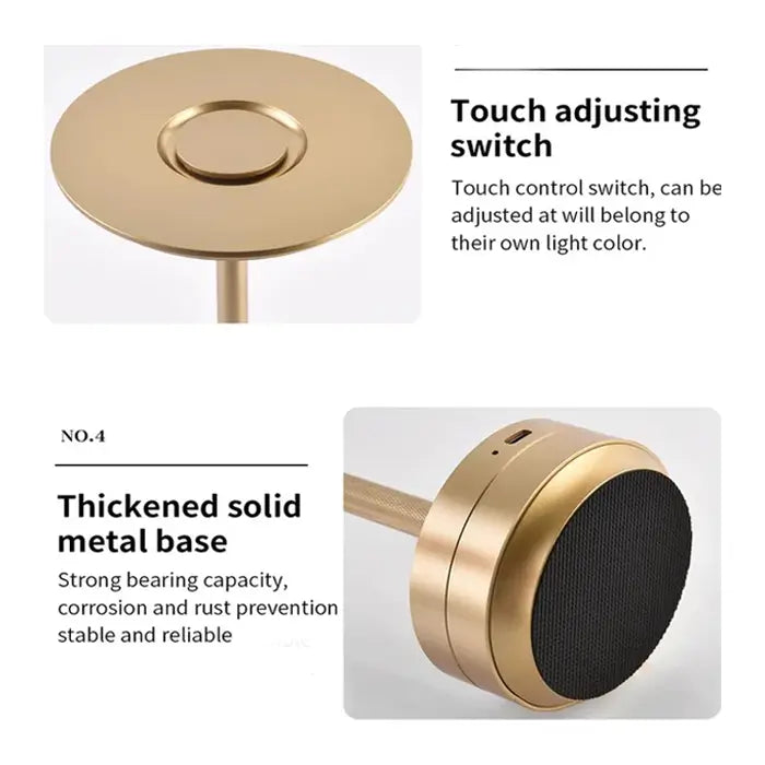 Wireless Aluminum LED Table Lamp