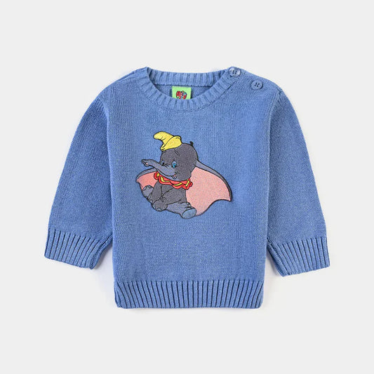 INFANT BOYS COTTON SWEATER LITTLE ELEPHANT