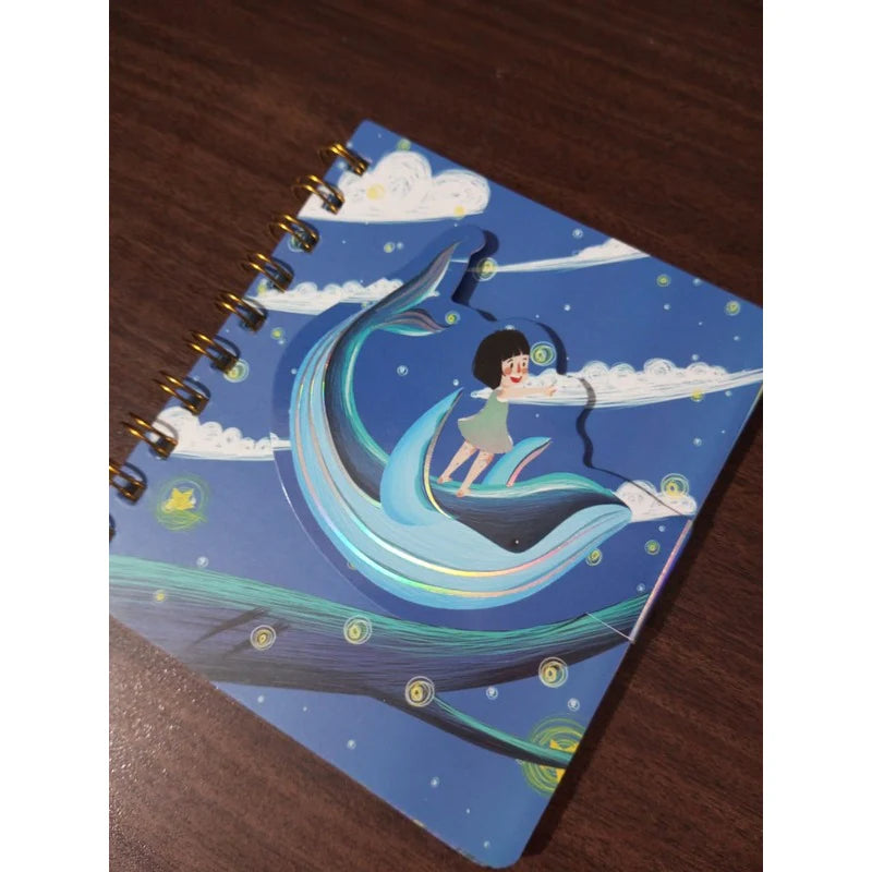 Girl in Sky Notebook