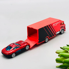 Hot Wheel Diecast Car With Trailer - 6Pcs