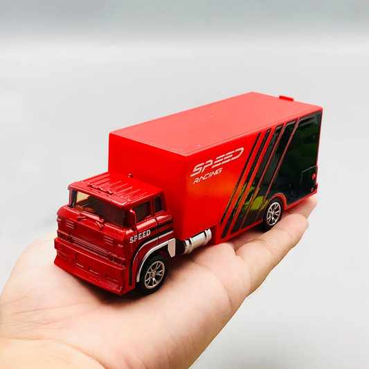 Hot Wheel Diecast Car With Trailer - 6Pcs