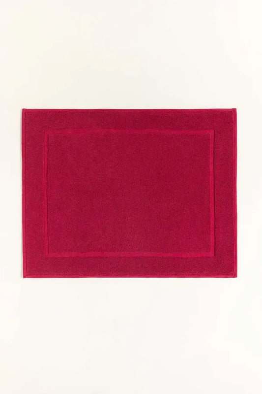 Crimson Terry Bath Mat