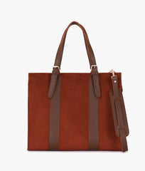 Suede Laptop Bag With Sleeve 612