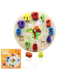 Wooden Kids Digital Clock