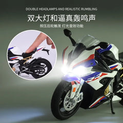 Diecast Metal BMW S1000 RR Model Bike